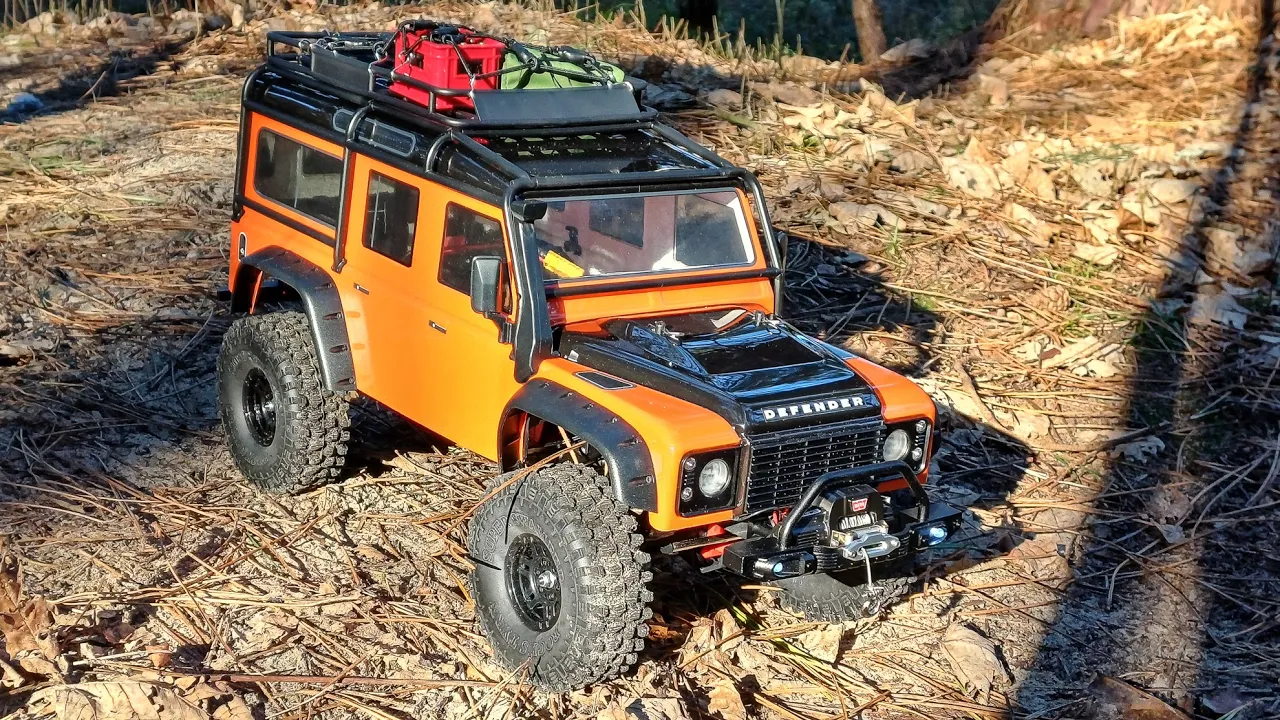 1ère sortie du Land Rover Discovery 1/10ème